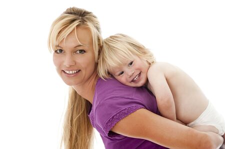 Mother with childの写真素材