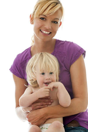 Mother with childの写真素材
