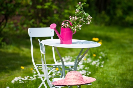 Garden idyllの写真素材