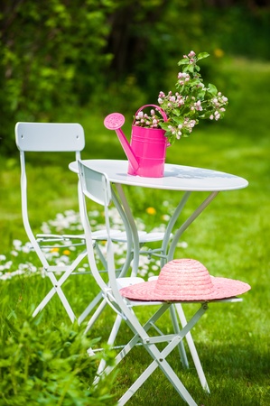 Garden idyllの写真素材