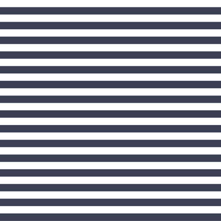Seamless vector simple stripe pattern with navy and white horizontal parallel stripes background texture.Surface pattern design.の写真素材