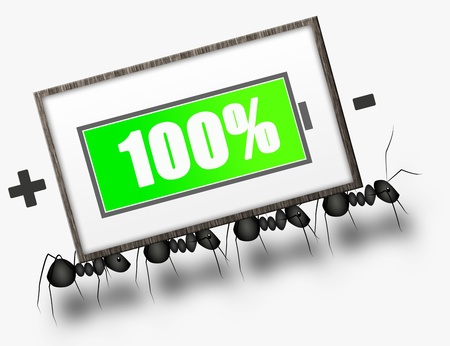 Ants, business presentationの写真素材