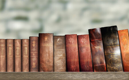 Old booksの写真素材