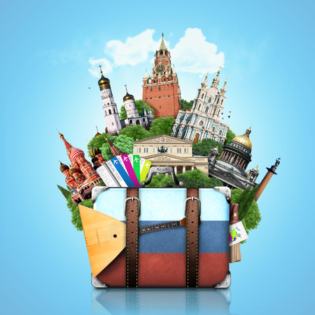 Holiday in Russianの写真素材
