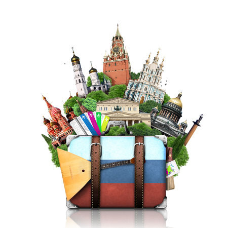 Holiday in Russianの写真素材