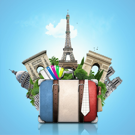 Holiday in Franceの写真素材