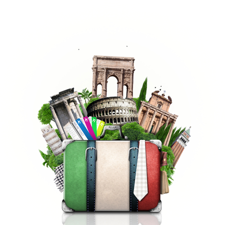 Holiday in Italyの写真素材