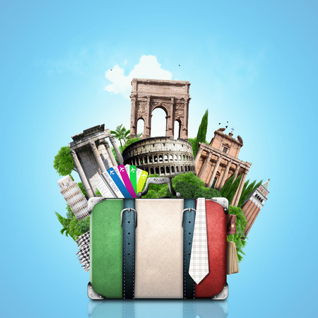 Holiday in italyの写真素材