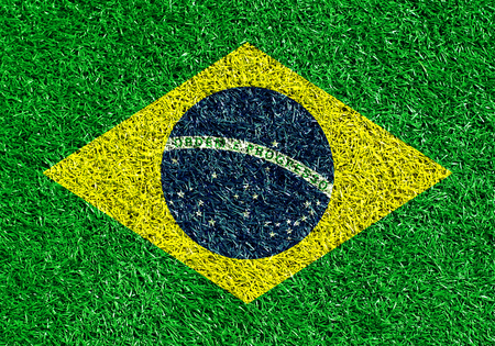 Brazil, the world football championship, festival and a carnivalの写真素材