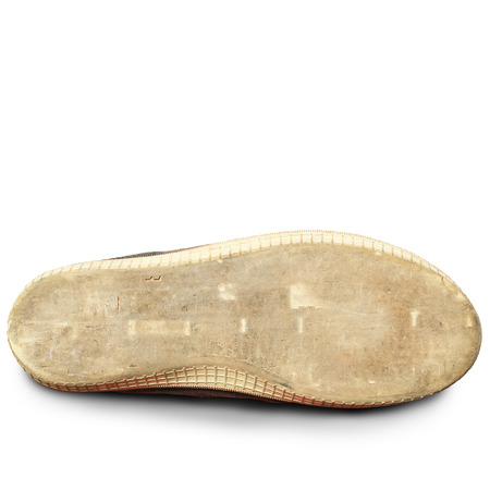 Sole is old and worn shoes, urban styleの写真素材