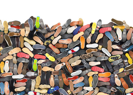 Shoes background.の写真素材