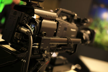 Video cameraの写真素材