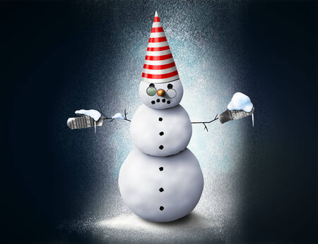 Snowmanの写真素材