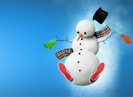 Snowmanの写真素材