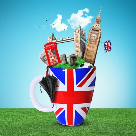 Britain cupの写真素材