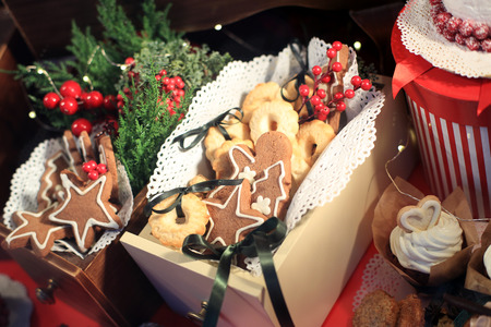 Christmas cookiesの写真素材