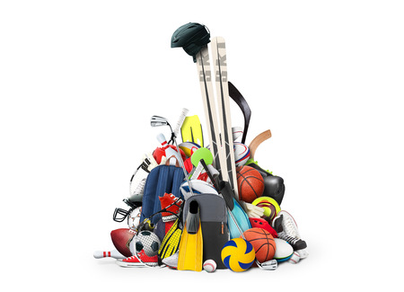 Sports equipmentの写真素材