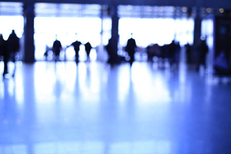People, blurred backgroundの写真素材