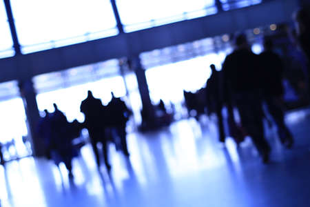 People, blurred backgroundの写真素材