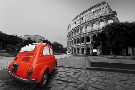 Colosseum in Romeの写真素材
