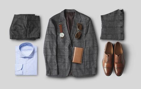 Concept on the topic of fashion and classic clothesの写真素材