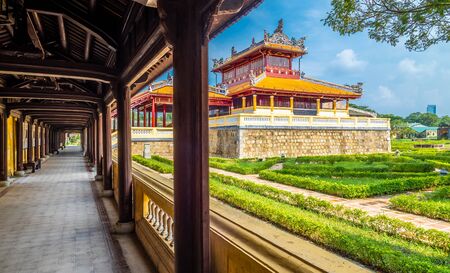 Views on Imperial Royal Palace Hue, Vietnamのeditorial素材