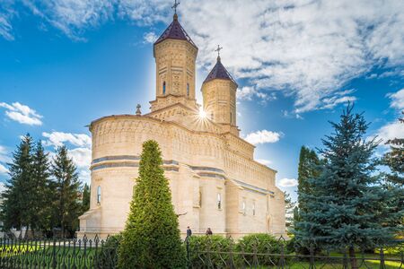 The Three Holy Hierarhs monastery,  Iasi, Romaniaの写真素材