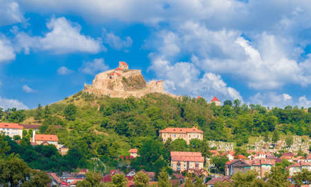 Rupea Medieval Fortress, Brasov, Transylvania, Romaniaのeditorial素材