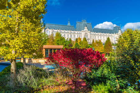 Beautiful autumn in Iasi, Moldavia, Romaniaのeditorial素材