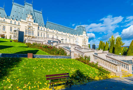 Beautiful autumn in Iasi, Moldavia, Romaniaのeditorial素材
