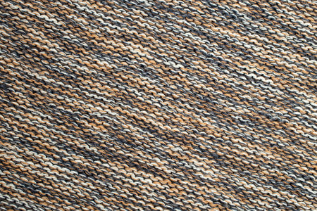 Real heather grey, brown fabric made of cotton fibers textured background