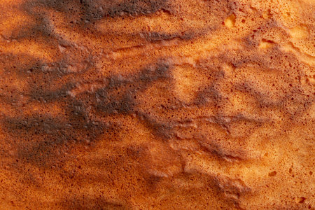 Sponge cake bottom texture, abstract culinary background