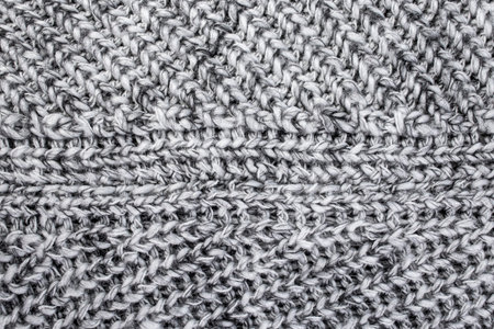 Knitted pullover fabric , soft wool thread pattern,