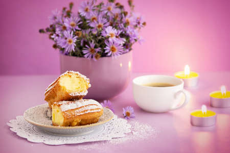 fragrant pastry of choux dough