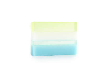 cosmetics and hygiene on a white background