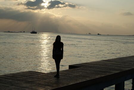 Relax nature of Maldivian islands, resort of Maldivesの写真素材