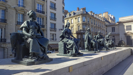Paris is the beautiful city in France. Autumn 2018, architectureの写真素材