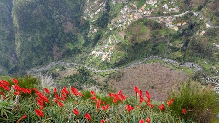 Valley of the Nuns: amazing nature of the island Madeiraの写真素材