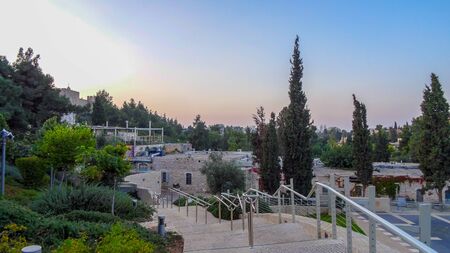 The stunning ancient city of Jerusalem. Pilgrims from all over the world come here to see the sacred...