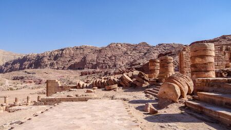 Petra is one of the wonders of the world created by people. Treasures and tombs are carved into the...