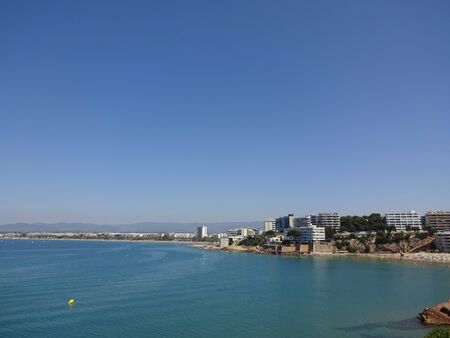 Salou is a very cool city on the Costa Dorada coast in Spain. There are beautiful beaches, a beautiful fountain and wonderful natureの写真素材