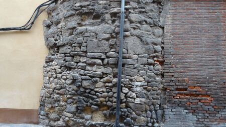 Leon's architecture. A stunning place in the Castile and Leon region. Buildings, streets and cathedrals, of courseの写真素材