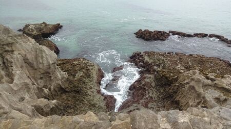 Architecture and nature of Santander. Stunning northern Spain, waves, sea lions, cliffs and...