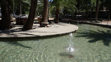 Walk through the hot Cordoba. Spanish flavor and southern traditions. Andalusia is a stunning place for cultural tourismの写真素材