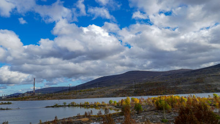 Karelia and Murmansk region. Incredible Russian landscapesの写真素材