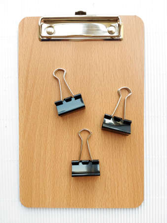Writing board and  paper clip