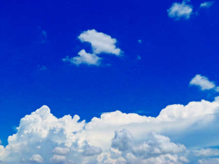 Blue sky clouds background