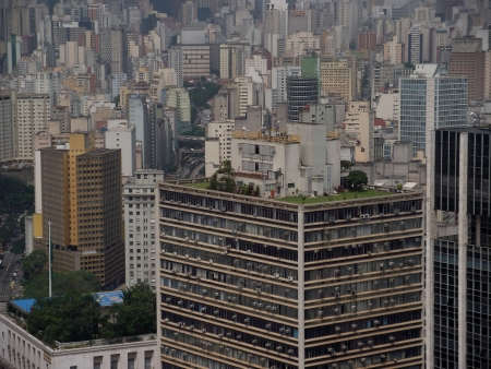 Sao Paulo Brazil City panorma skylineの写真素材