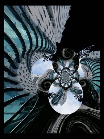 abstract light reflection colorful fotos art design graphicの写真素材