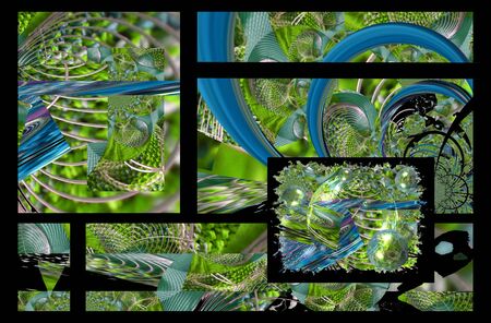 graphic design art illustracion Abstract backgroundの写真素材